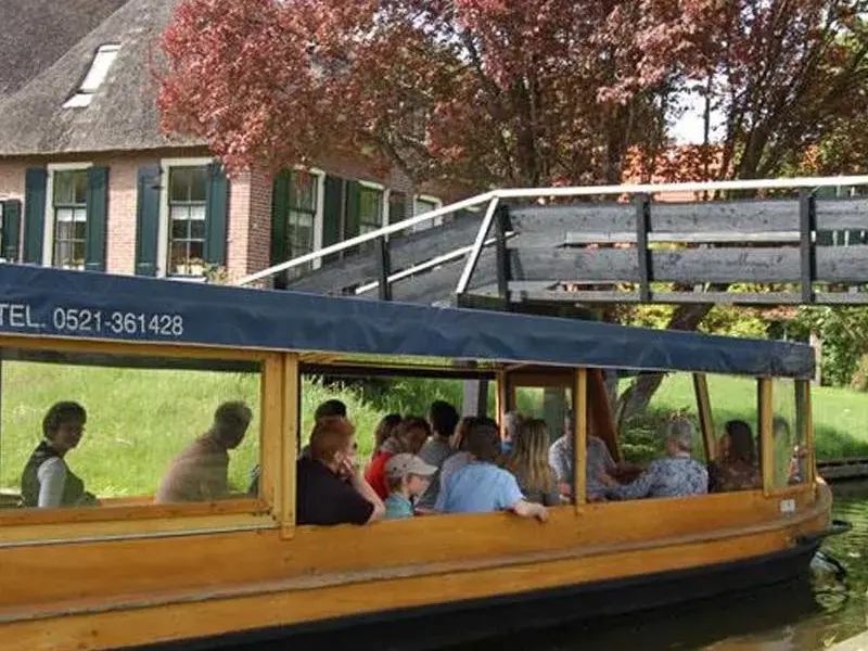 Serata accogliente a Giethoorn