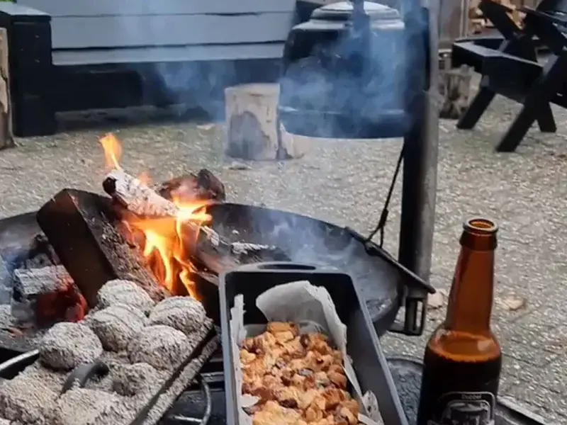 Bierverkostung & Kochen im Freien